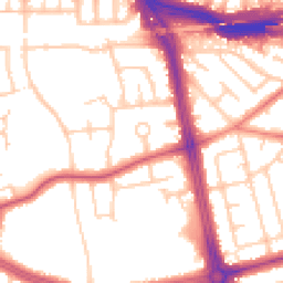 Daytime road noise heatmap for L15 7LU