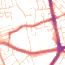 Daytime road noise heatmap for L15 7LX