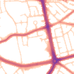Daytime road noise heatmap for L15 7LZ