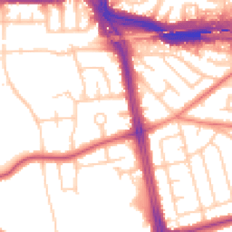Daytime road noise heatmap for L15 7NG