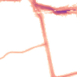 Night-time road noise heatmap for L15 7NG
