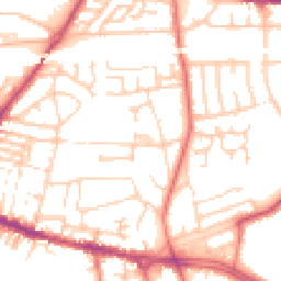 Daytime road noise heatmap for L15 8AD