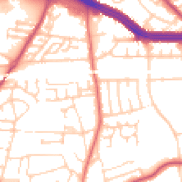 Daytime road noise heatmap for L15 8AF