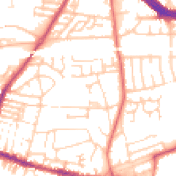 Daytime road noise heatmap for L15 8GA
