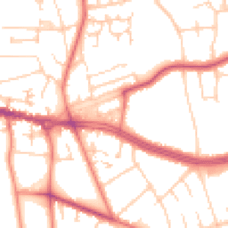 Daytime road noise heatmap for L15 8GD