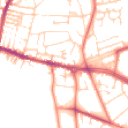 Daytime road noise heatmap for L15 8GL