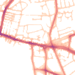 Daytime road noise heatmap for L15 8HW