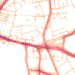 Daytime road noise heatmap for L15 8JN