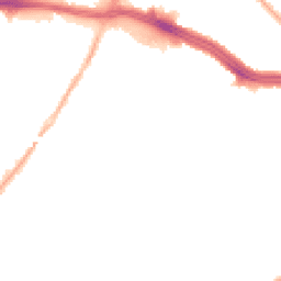 Night-time road noise heatmap for L15 8JT