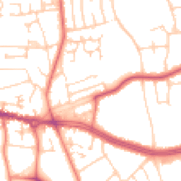 Daytime road noise heatmap for L15 8LE