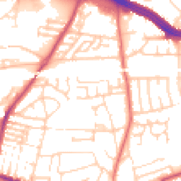 Daytime road noise heatmap for L15 8LU