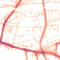 Daytime road noise heatmap for L15 8LZ