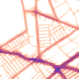Daytime road noise heatmap for L15 9EF