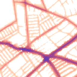 Daytime road noise heatmap for L15 9EZ