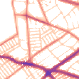 Daytime road noise heatmap for L15 9HG