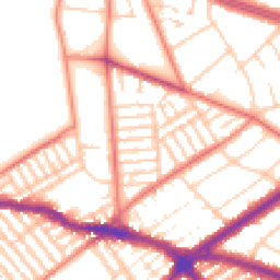 Daytime road noise heatmap for L15 9HL