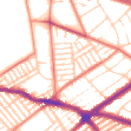 Daytime road noise heatmap for L15 9HN