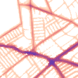 Daytime road noise heatmap for L15 9HR