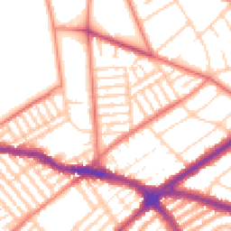 Daytime road noise heatmap for L15 9HW