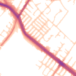 Daytime road noise heatmap for L17 0AA
