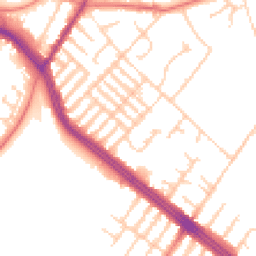Daytime road noise heatmap for L17 0AE