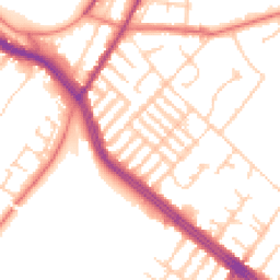 Daytime road noise heatmap for L17 0AG
