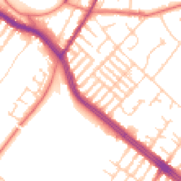 Daytime road noise heatmap for L17 0AH