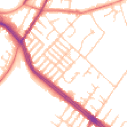 Daytime road noise heatmap for L17 0AT