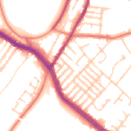 Daytime road noise heatmap for L17 0AU