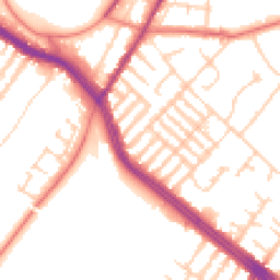 Daytime road noise heatmap for L17 0AW