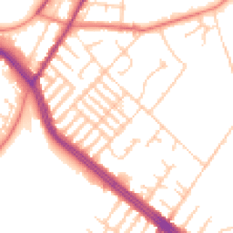 Daytime road noise heatmap for L17 0AZ