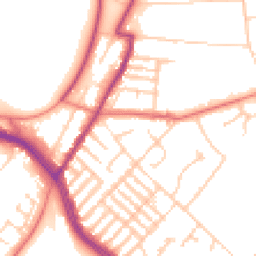 Daytime road noise heatmap for L17 0BH