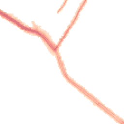 Night-time road noise heatmap for L17 0BL