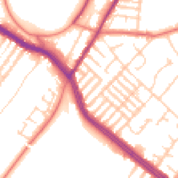 Daytime road noise heatmap for L17 0BR