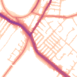 Daytime road noise heatmap for L17 0BT