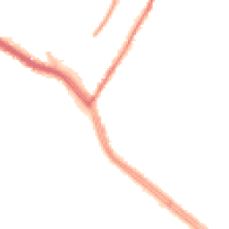 Night-time road noise heatmap for L17 0BT