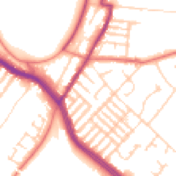 Daytime road noise heatmap for L17 0DA