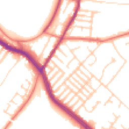 Daytime road noise heatmap for L17 0DB