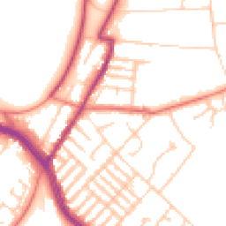 Daytime road noise heatmap for L17 0DJ