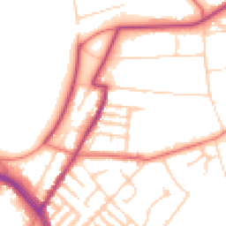 Daytime road noise heatmap for L17 0DR