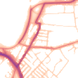 Daytime road noise heatmap for L17 0DT