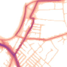 Daytime road noise heatmap for L17 0DU