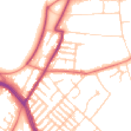 Daytime road noise heatmap for L17 0DX