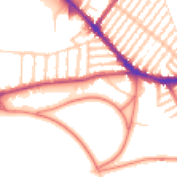 Daytime road noise heatmap for L17 1AR
