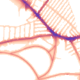 Daytime road noise heatmap for L17 1AX
