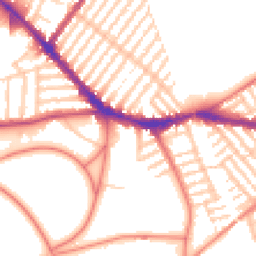 Daytime road noise heatmap for L17 1AZ