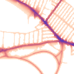 Daytime road noise heatmap for L17 2AG