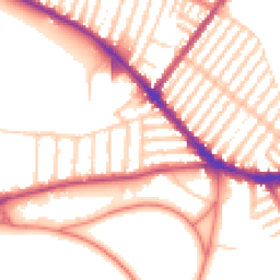 Daytime road noise heatmap for L17 2AH