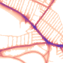 Daytime road noise heatmap for L17 2AT