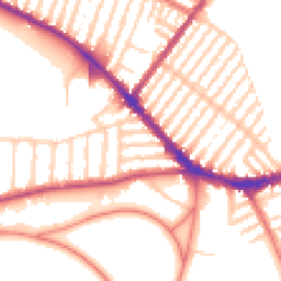 Daytime road noise heatmap for L17 2AW